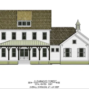 Clearwood Forest Farmhouse Plan