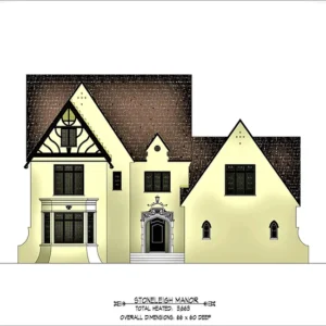 Stoneleigh Manor Tudor House Plan